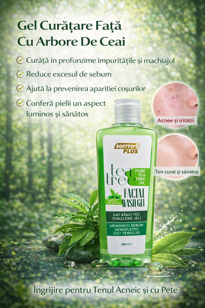 Tea Tree Facial Cleansing Gel - 200 ml
