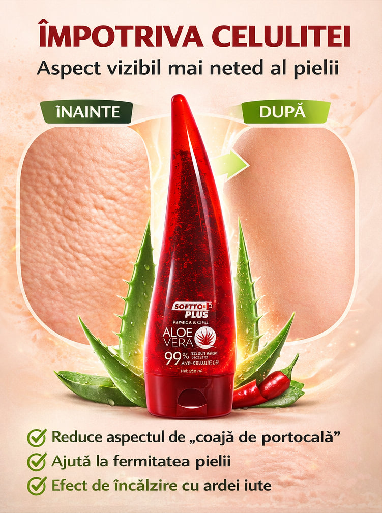 Thermoactive Anti-Cellulite Gel with Aloe Vera