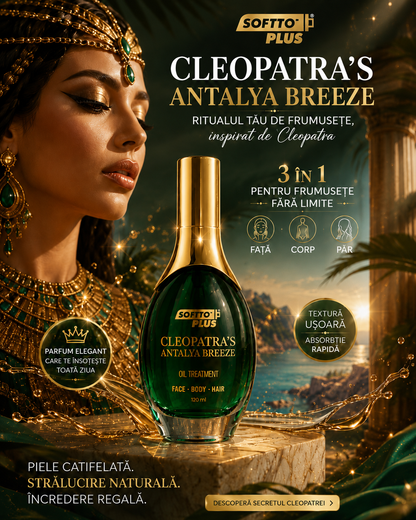 Cleopatra’s Antalya Breeze – Ulei de Îngrijire pentru Față, Corp și Păr, 120 ml