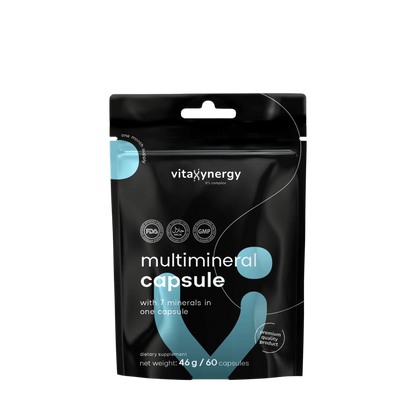 Multimineral Capsules – Bone, Immune, Blood Sugar & Cognitive Support, 60 Capsules
