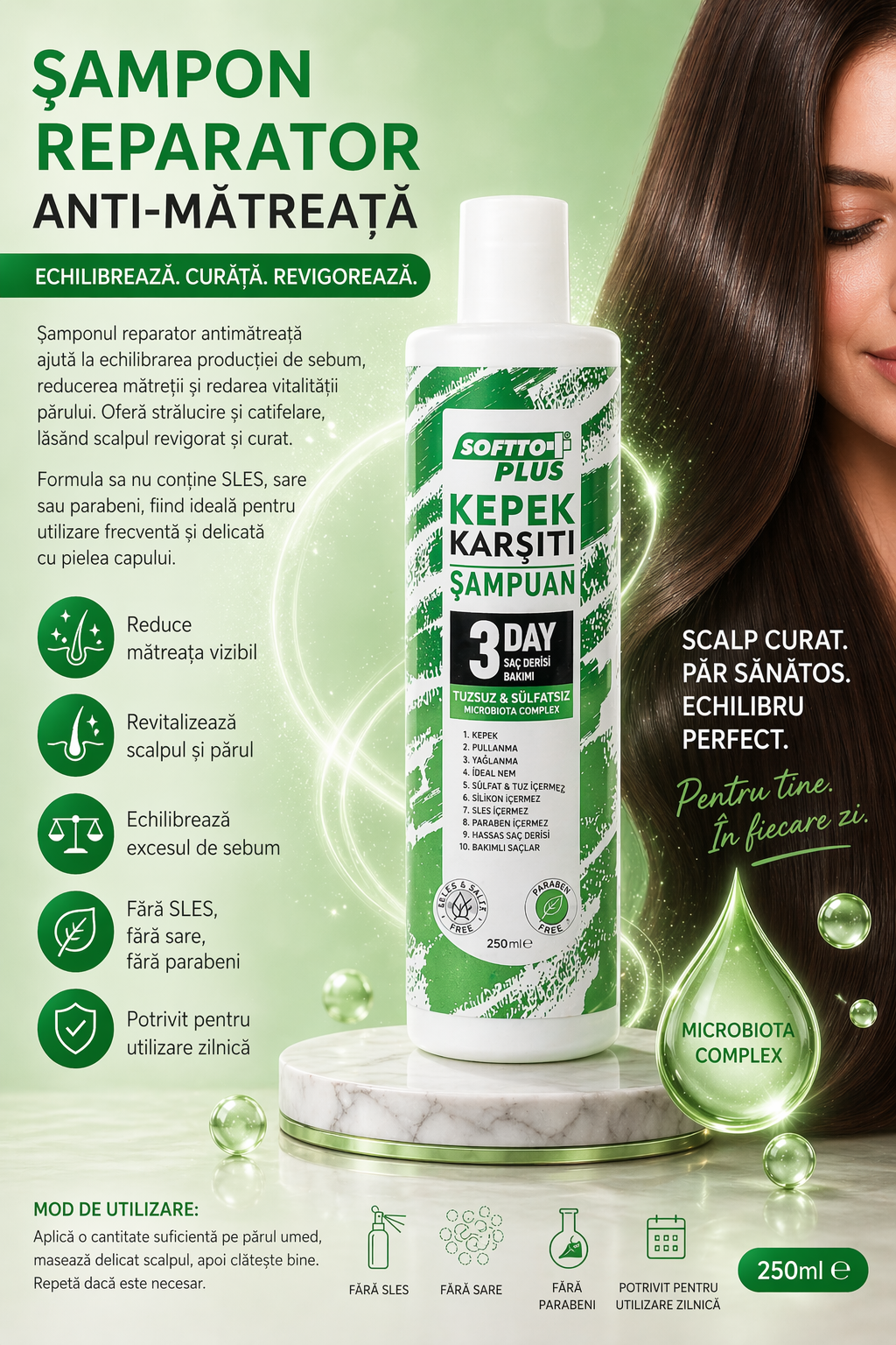 Anti-Dandruff Repair Shampoo