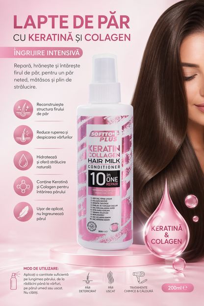 Hair Milk with Keratin and Collagen – Intensive Care