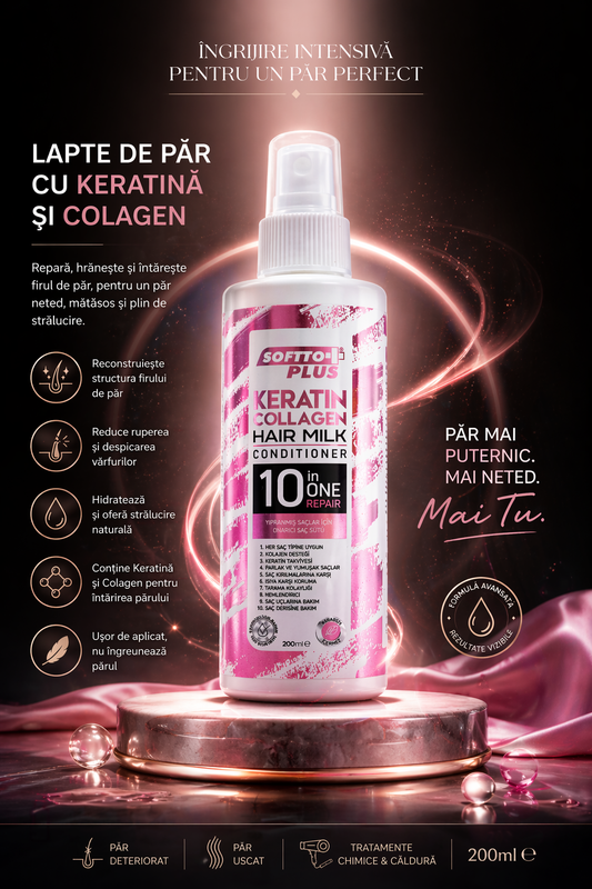 Hair Milk with Keratin and Collagen – Intensive Care