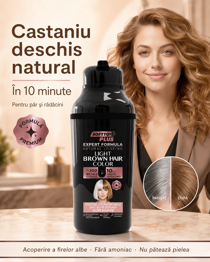 Expert Women Light Brown Hair Color – Castaniu Deschis în 10 Minute pentru Femei