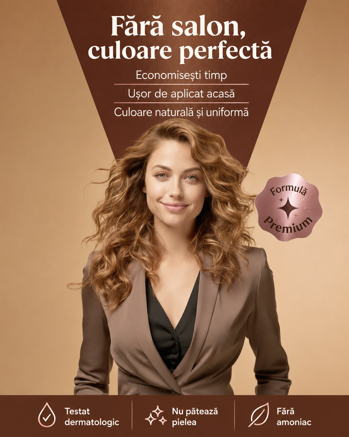 Expert Women Light Brown Hair Color – Castaniu Deschis în 10 Minute pentru Femei