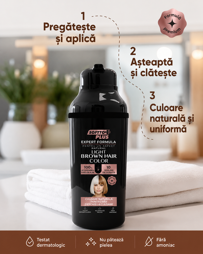Expert Women Light Brown Hair Color – Castaniu Deschis în 10 Minute pentru Femei