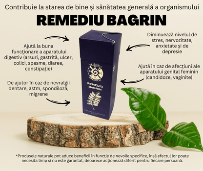 Remediu BAGRIN - Gastrită, ulcer și liniște