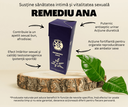 Remediu ANA - Afrodisiac, potență și sănătate intimă
