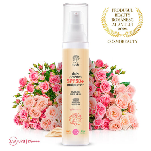 Cremă Ultralejeră cu SPF, Daily Defence SPF Moisturiser
