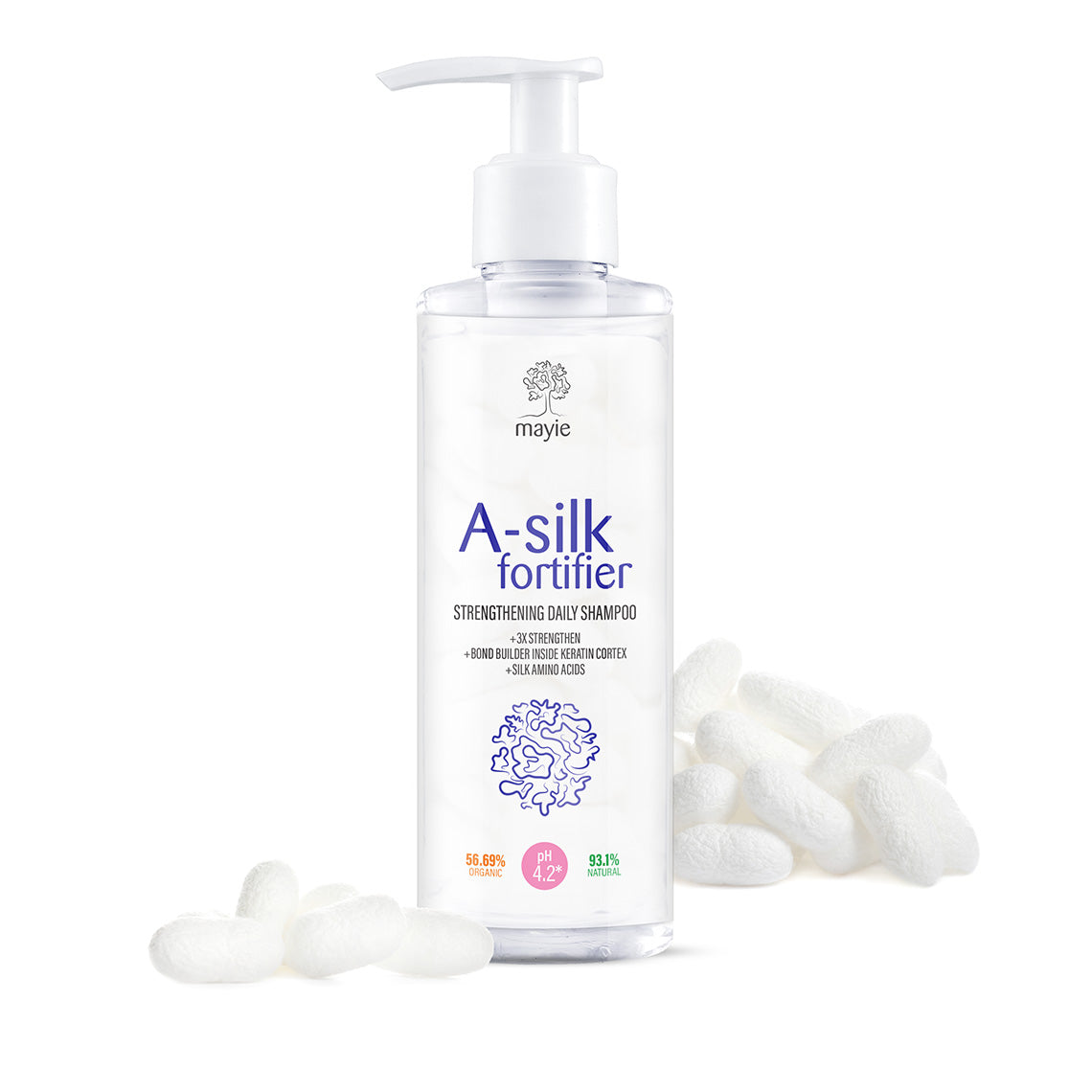 Sulfate/SLS-Free Professional Shampoo, A-silk Fortifier