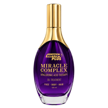 Miracle Complex – Ulei cu Acid Hialuronic pentru Față, Corp și Păr, 120 ml
