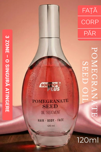 Ulei din Sâmburi de Rodie pentru Păr, Față și Corp – 120 ml