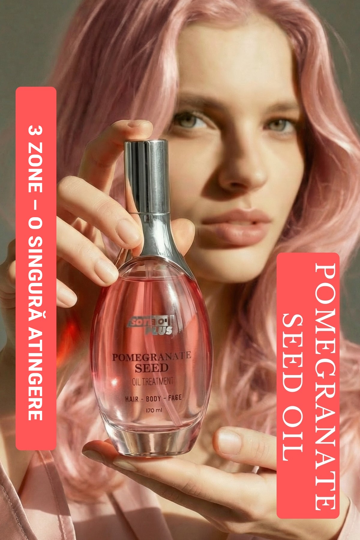 Ulei din Sâmburi de Rodie pentru Păr, Față și Corp – 120 ml