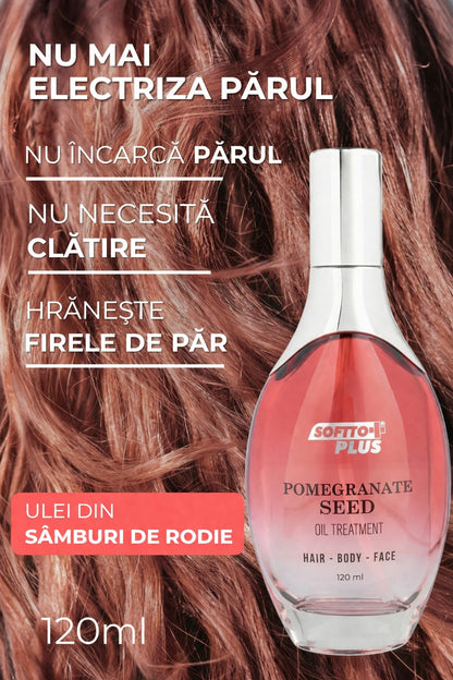 Ulei din Sâmburi de Rodie pentru Păr, Față și Corp – 120 ml
