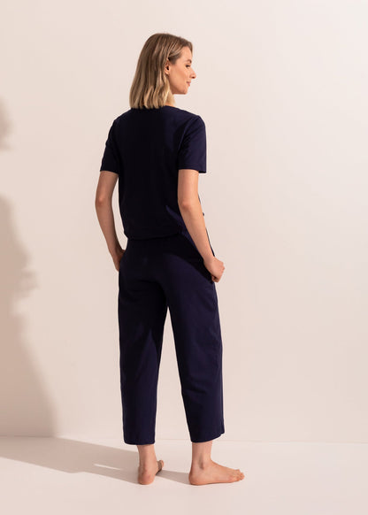 Pantaloni damă Texture Bumbac