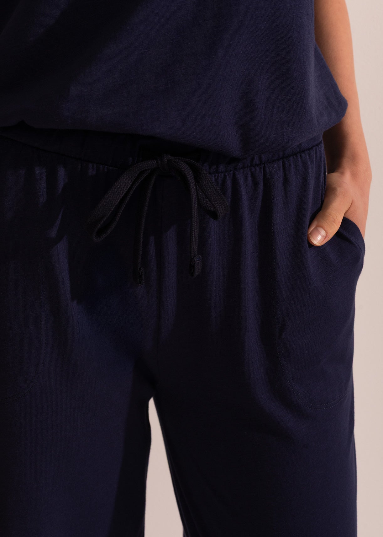 Pantaloni damă Texture Bumbac
