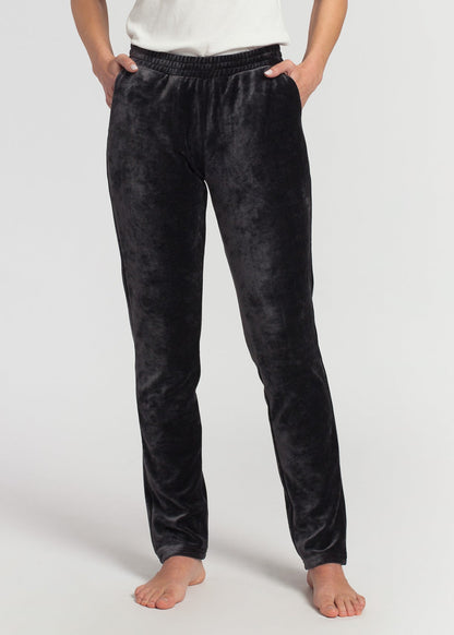 Pantaloni Damă Velvet negru