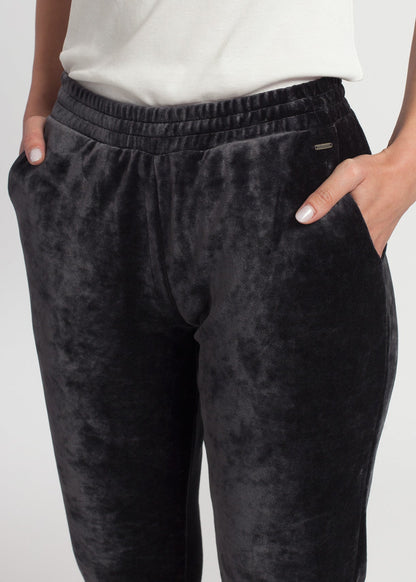 Pantaloni Damă Velvet negru