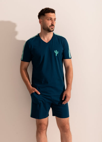 Pijama Bărbați Abel Bumbac TWIN