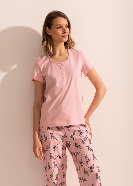 Pijama Damă Alice Bumbac TWIN