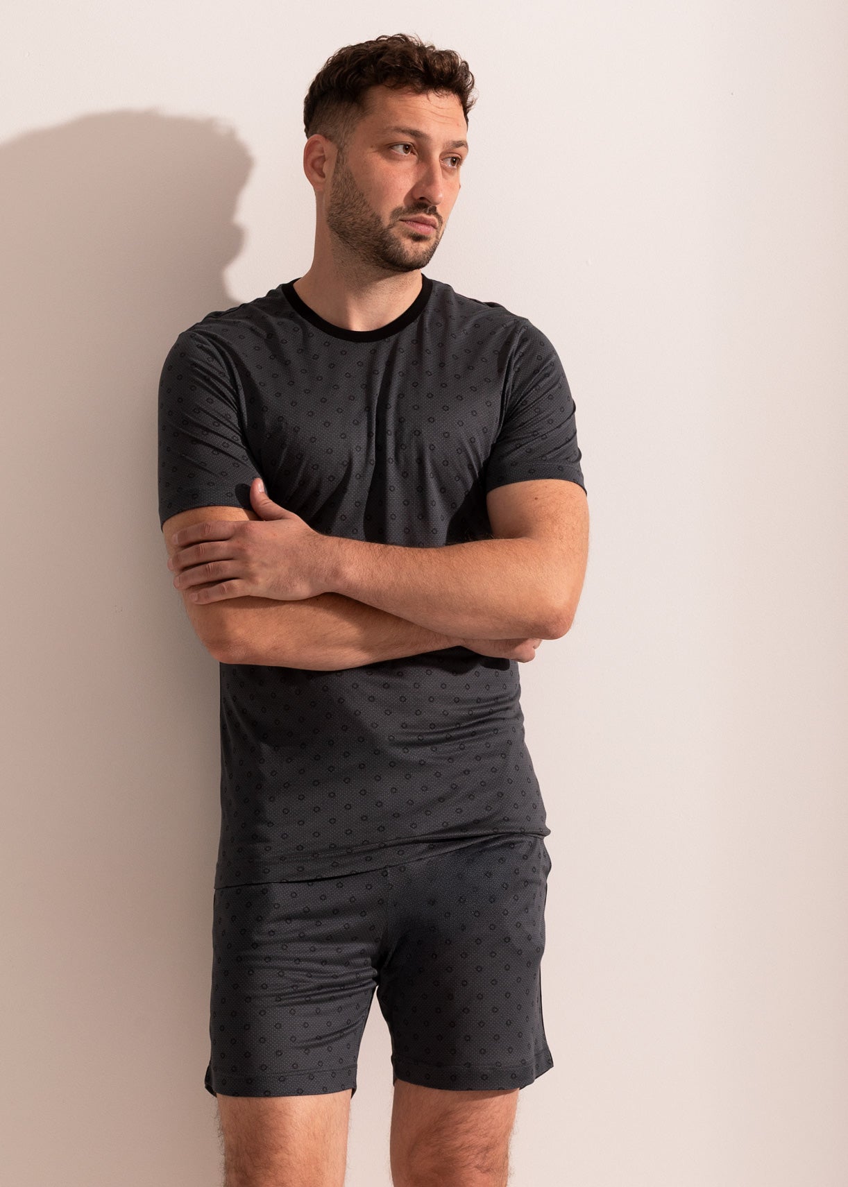 Pijama Bărbați Calvin Micromodal Slim Fit
