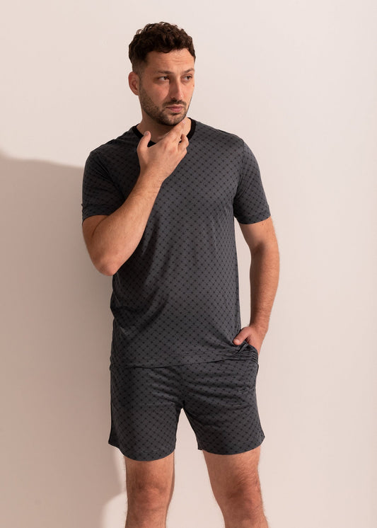 Pijama Bărbați Calvin Micromodal Slim Fit