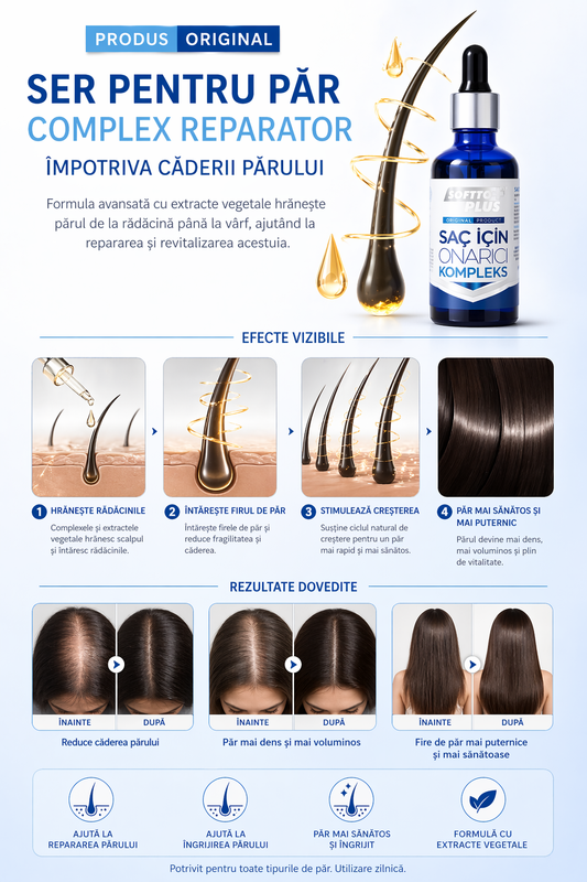 Complex Reparator pentru Păr – Set 2 Seruri 50ml+50ml