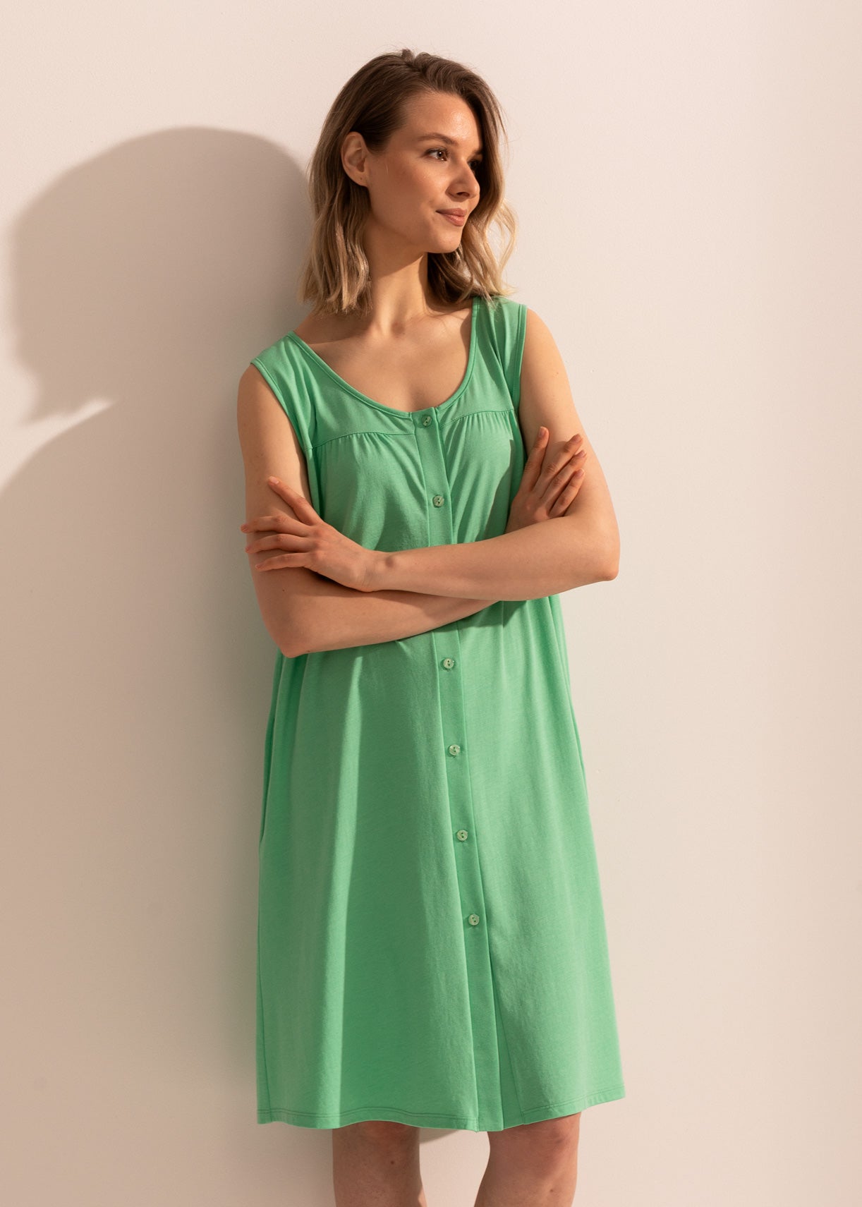 Rochie Adria Modal Verde