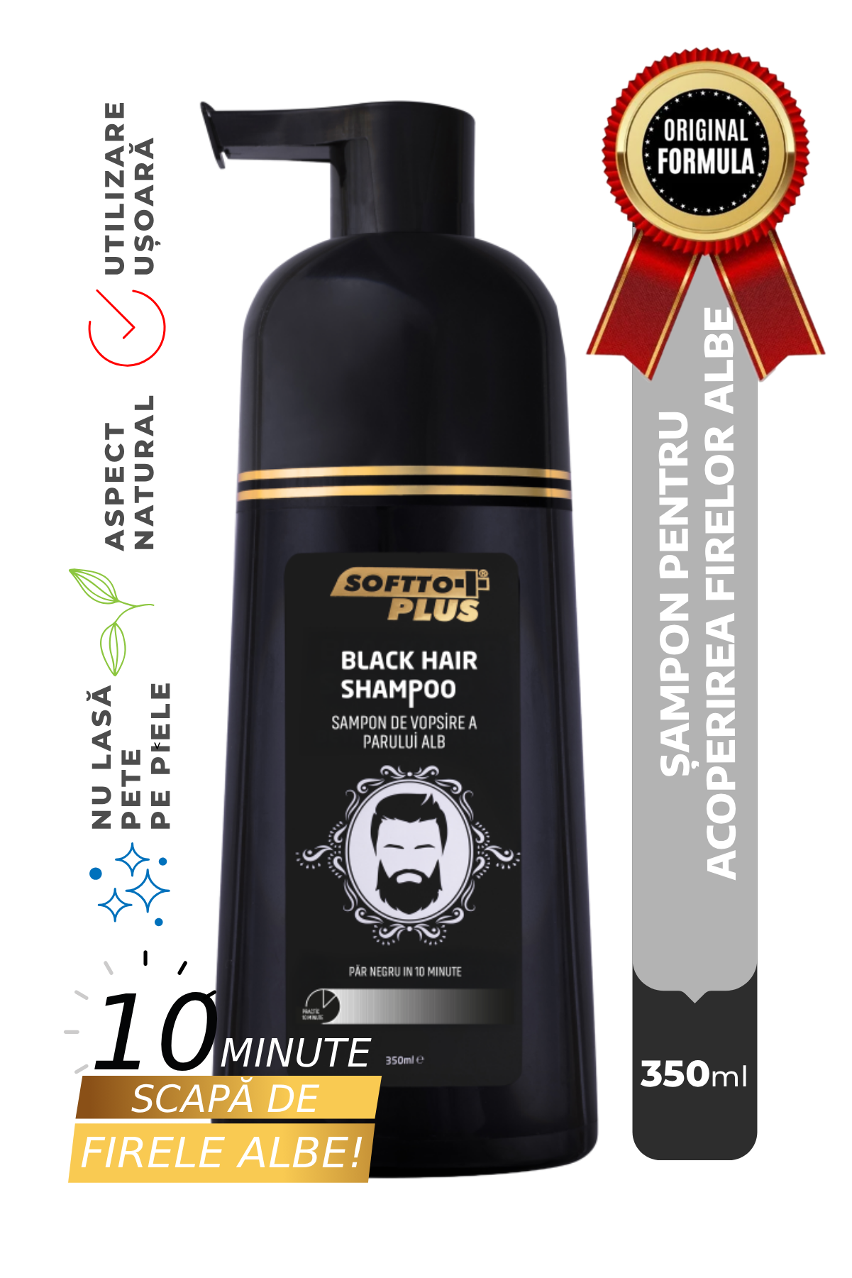 Black Hair Shampoo 350 ml
