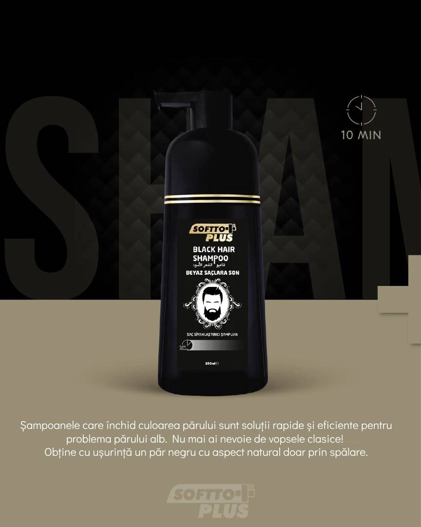 Sampon Black Hair 350 ml