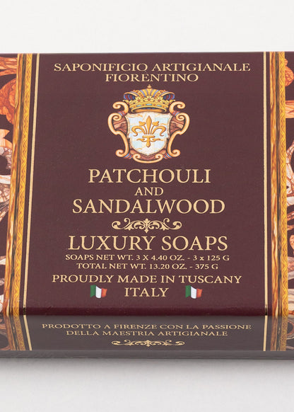Săpun Natural Fiorentino Santal și Patchouli Handmade