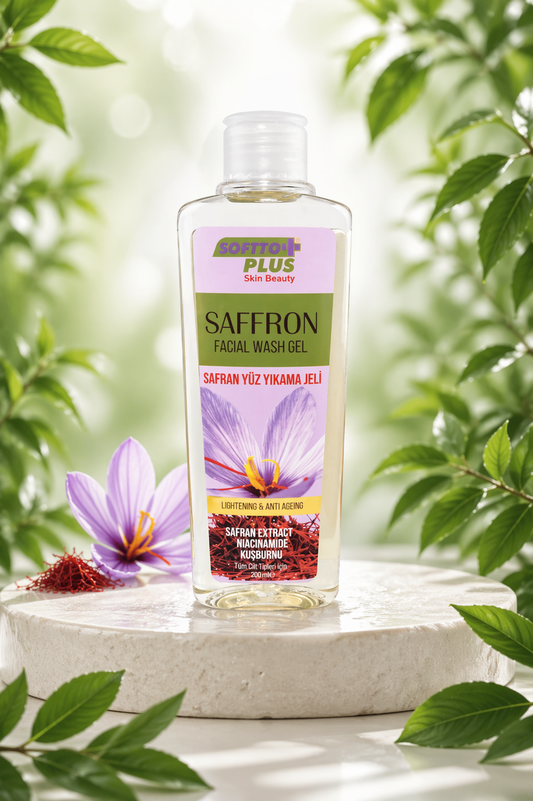 Saffron Facial Cleansing Gel - 200 ml