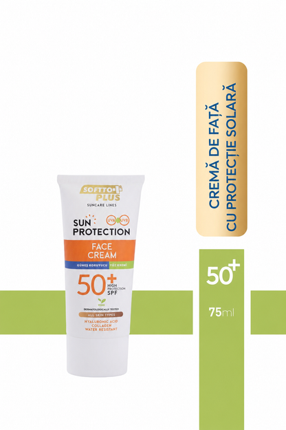 Cremă de Față cu Protecție Solară SPF 50 – 75 ml