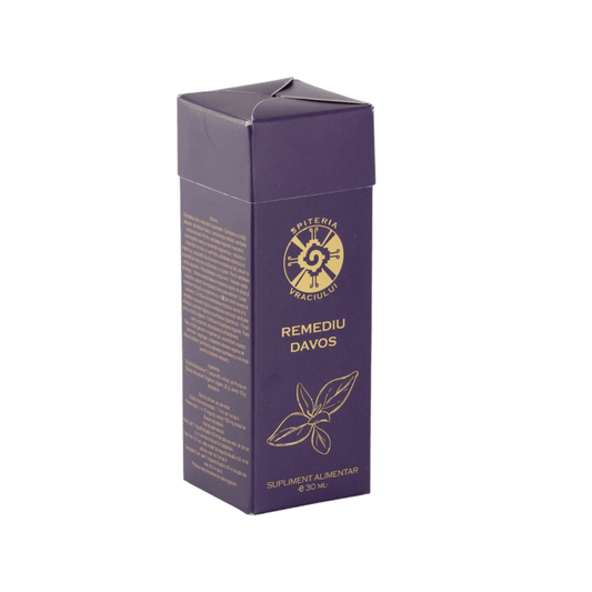 Remediu DAVOS - Reduce inflamația la nivelul gâtului și ameliorează tusea