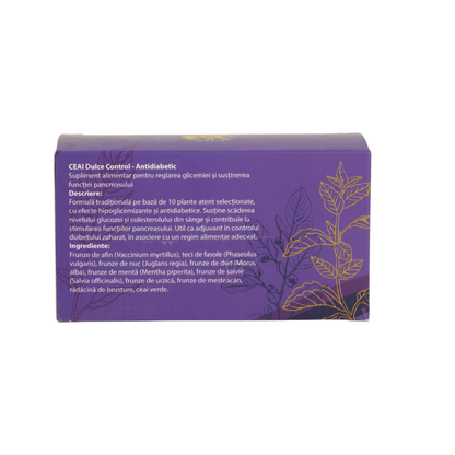 Ceai Dulce Control - Antidiabetic