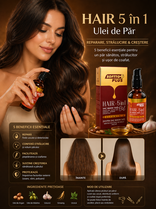 5-in-1 Hair Oil - Repair, Shine & Growth