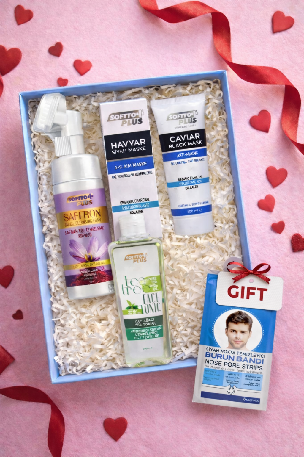 Valentine’s Gift – Set Cadou Bărbați | Set Complet de Îngrijire Facială pentru Bărbați