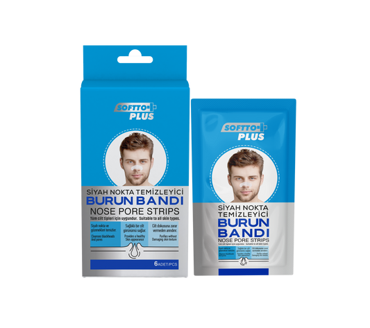 Benzi pentru Nas cu Cărbune – Curățare Pori & Puncte Negre (6 bucăți)