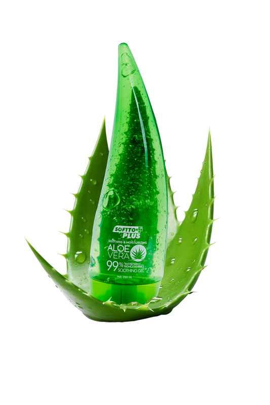 Calming and Moisturizing Gel with Aloe Vera